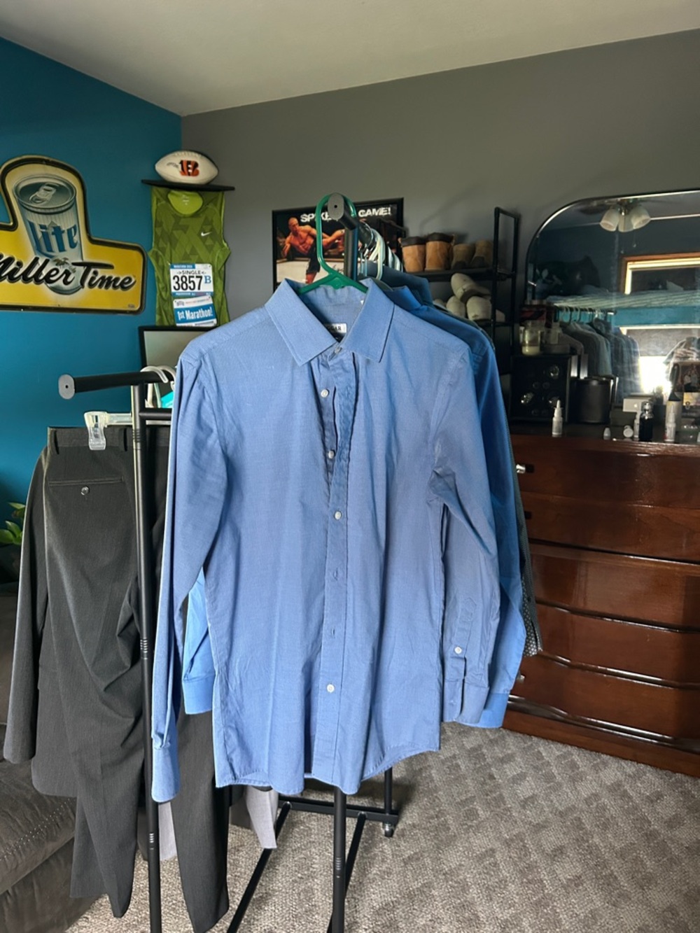 Men’s Haggar Slim Fit dress shirt